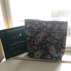 Vera Bradley Petal Paisley 2014 Pattern Tote